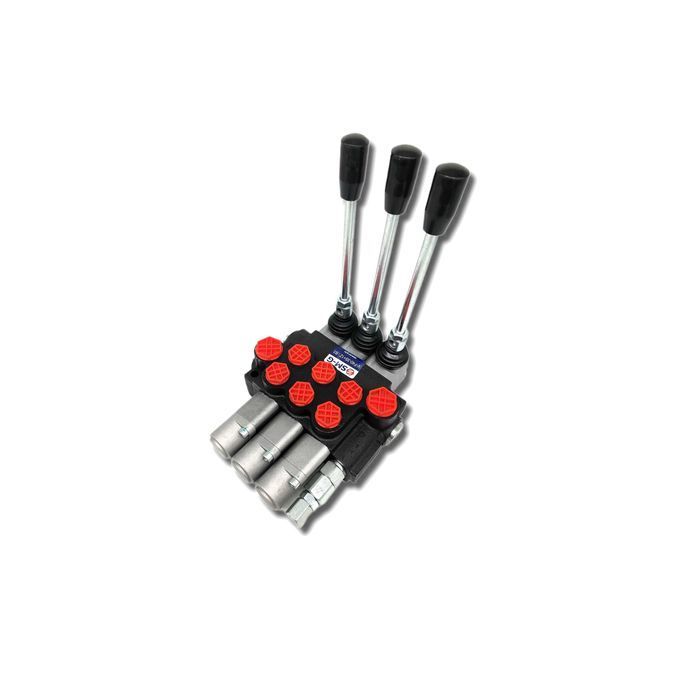 ROZDZIELACZ Hydr. 3 Sekcje 40L 3x Zatrzask Dwustronny [4188]