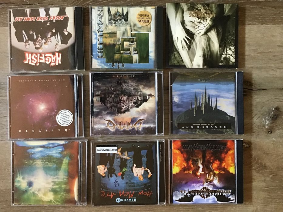 CDs metal , rock vários ,  letra G+H todos a 2€