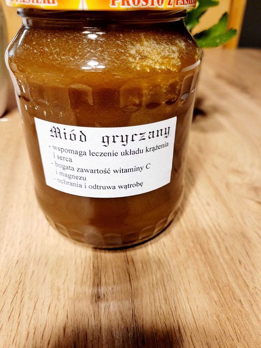 Miód "Chwarszczański" Produkt z rodzinnej pasieki. Sezon 2022