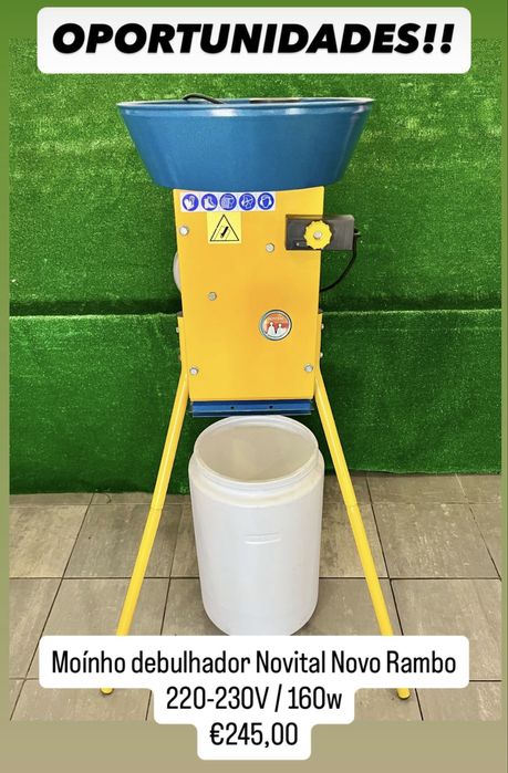 Moinho debulhador Novital Novo Rambo