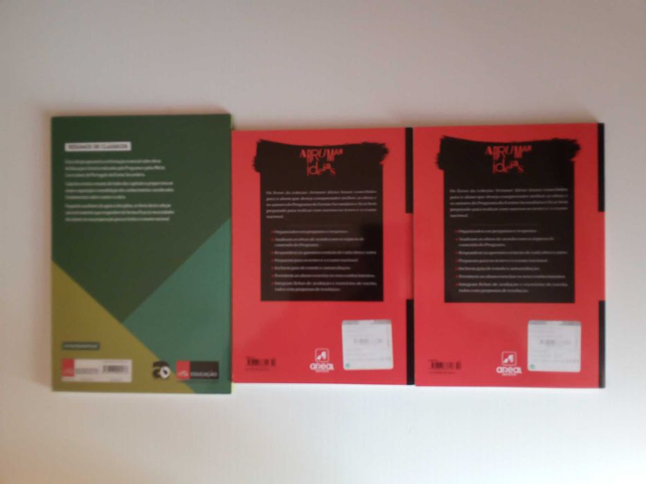 Livros de apoio escolar, português, 11º ano