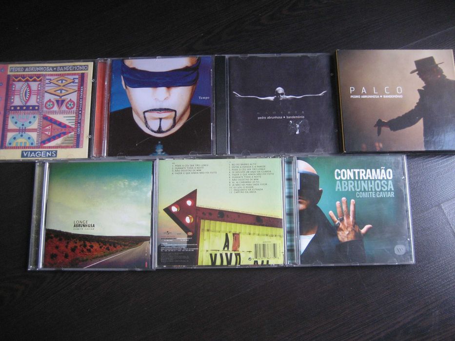 Centenas de CDs de música portuguesa e lusófona (C-G)