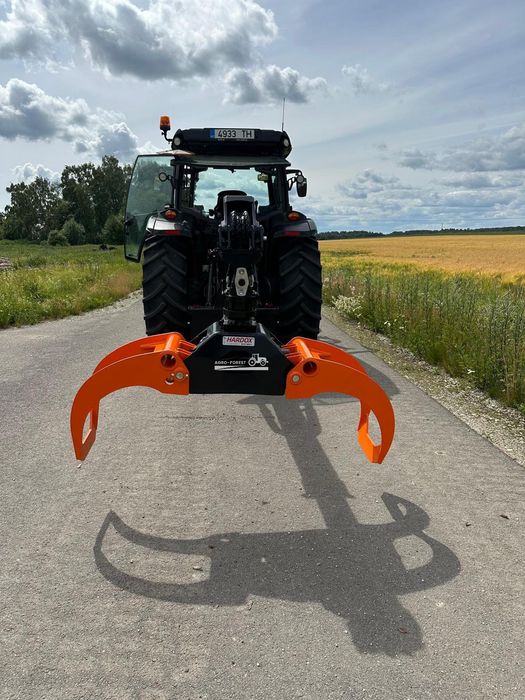 Chwytak do zrywki drewna BMF Przyczepa Leśna Zuraw Teleskop na TUZa