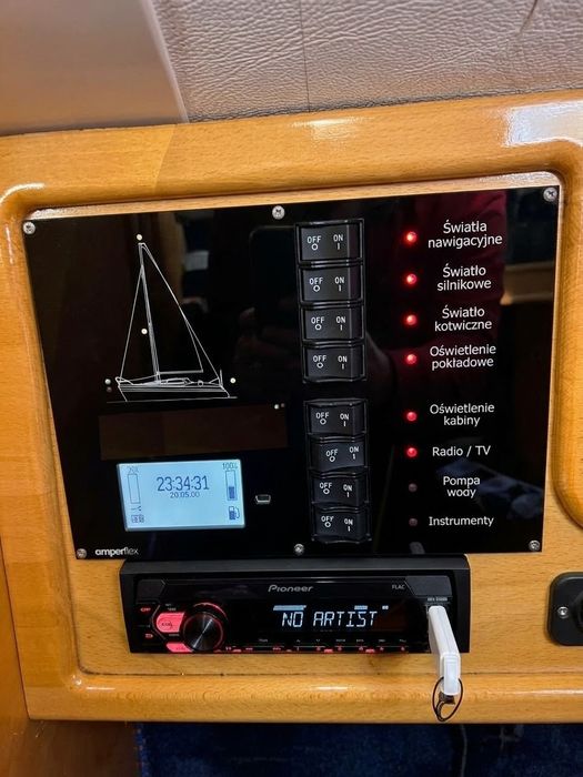 Jacht TES 720 + Przyczepa + Winda 3t