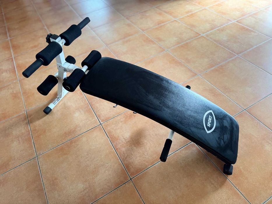 Banco musculação usado