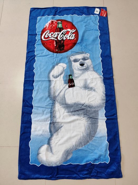 Toalha de Praia para Criança - Coca Cola (Nova)