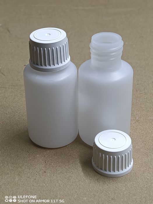 Butelka 20ml HDPE odporna uv