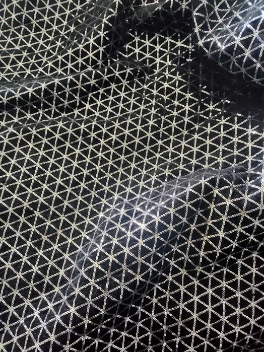 Narzuta czarna cekiny Dima home&you