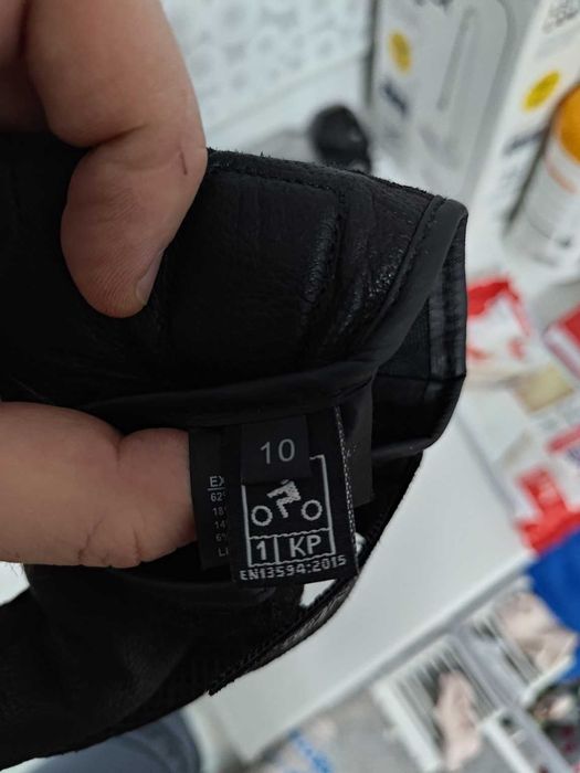 Шкіряні мотоперчатки Bering — з жорстким захистом, XL (10)