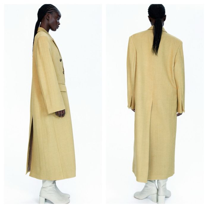 Пальто H&M Studio Premium Selection шерсть/вискоза р. XXL: 6 999