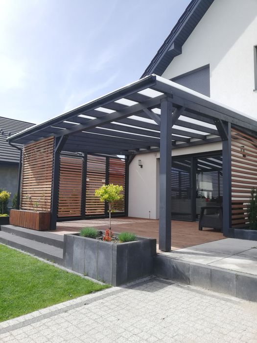 Zadaszenie, altana, wiata, taras, pergola, domek, żaluzje ogrodowe.