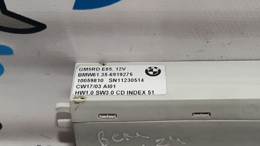 CENTRALINA MODULO CONTROLO GERAL BMW Z4 E85 CABRIO E86 COUPE