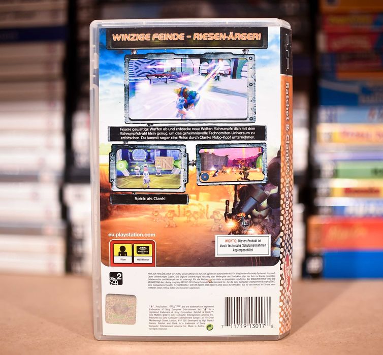 PSP # Ratchet & Clank Size Matters