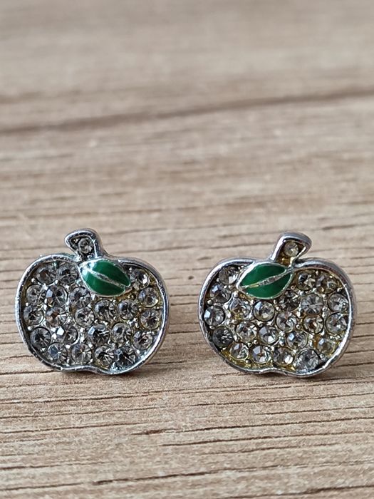 Sliczne kolczyki -MARC BY MARC JACOBS ,srebro pr.925