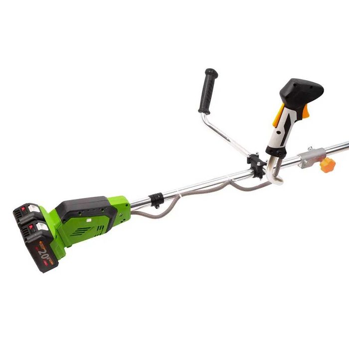 Бесщітковий акумуляторний тример PROCRAFT/ДВИГУН ЗВЕРХУ/2 аккум.Makita