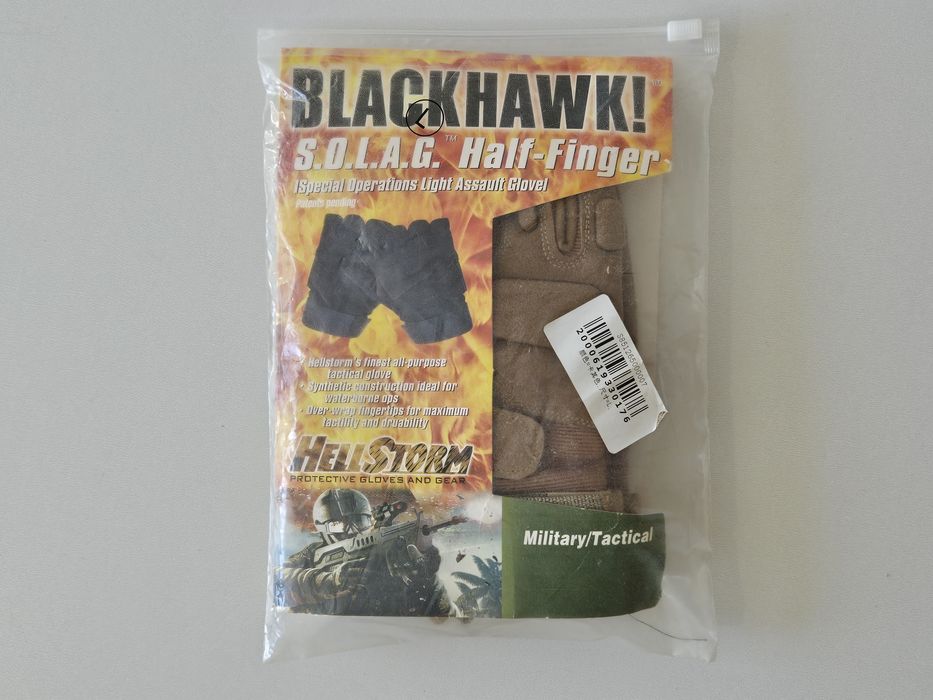 Тактичні рукавиці SOLAG Full-Finger Blackhawk Assault