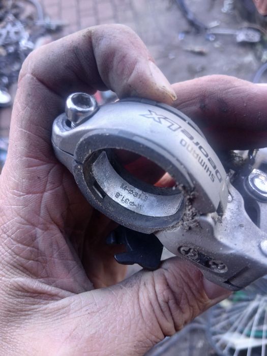 Przerzutka przednia shimano deore LX