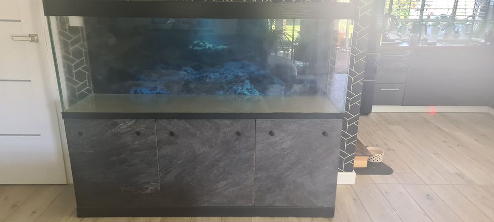 Akwarium terarium z szafką