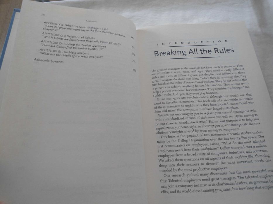 First, Break All The Rules por Marcus Buckingham & Curt Coffman