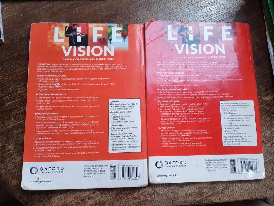 Life vision podręcznik i ćwiczenia