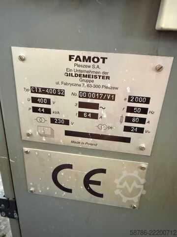 Токарний верстат з ЧПУ Gildemeister CTX 400 S2 Fanuc
