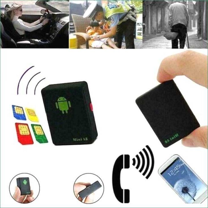 міні GPS трекер через SIM карту А8 із вбудованим мікрофоном