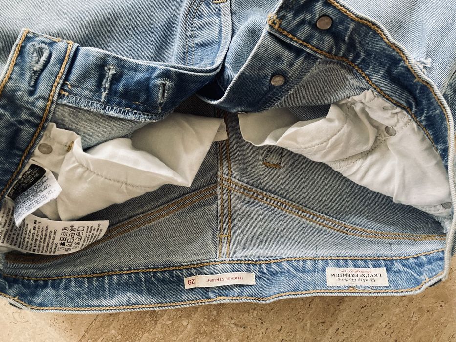 Damskie spodnie jeansy Levis  Premium  W29 / L 29 r.S