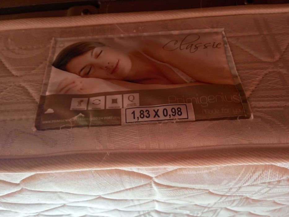 cama articulada  com colchao