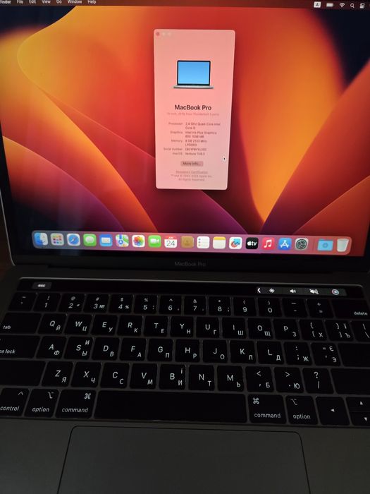 MacBook Pro 13' 2019 A1989 Core i5 8Gb
