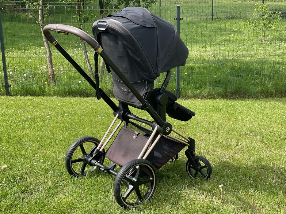 Cybex Priam 2.0 Rose gold spacerówka i kid board