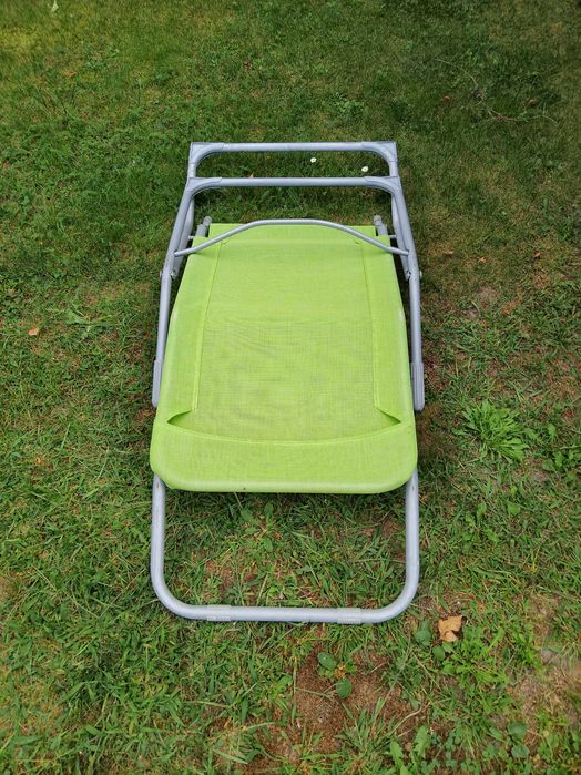 leżak do ogrodu, składany