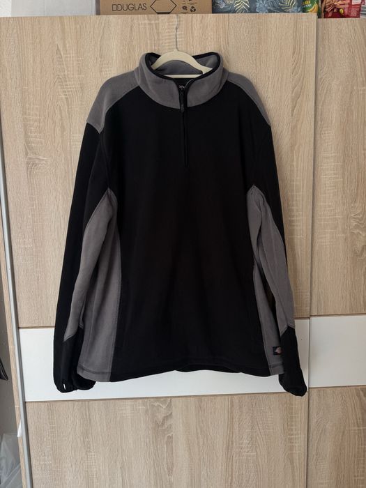 Polar Dickies XXXL plus size half zip logowany fleece super stan