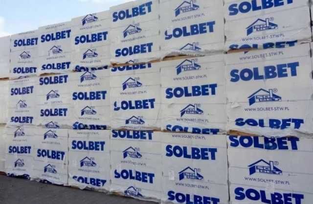 Gazobeton ,Pustak Solbet 240x240x590 cały /beton komórkowy