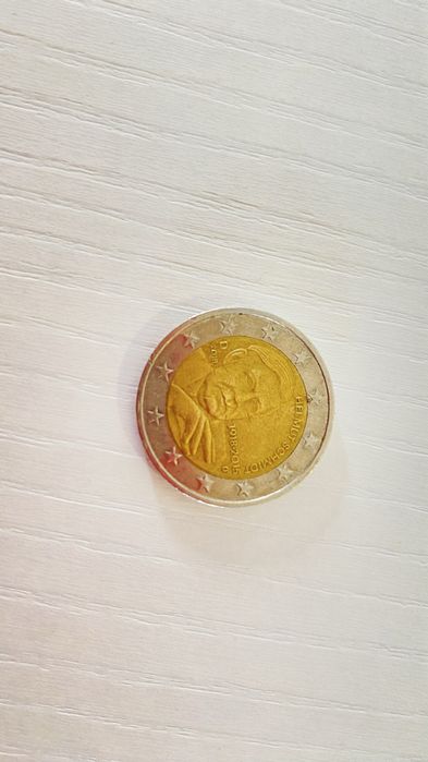 Moeda 2€ Alemã “Helmut Schmidt”