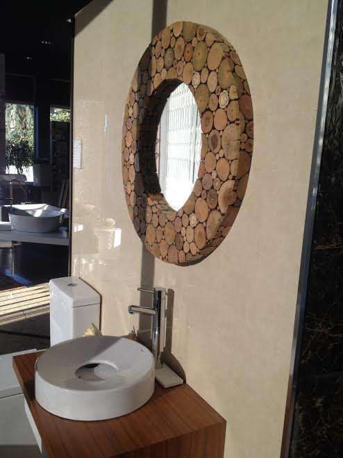 Espelhos em Madeiras Naturais