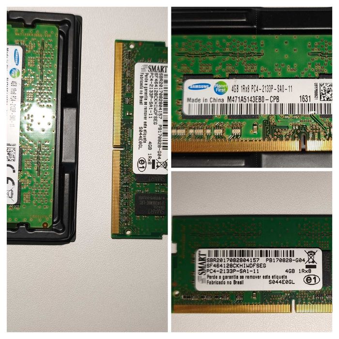 Two 4GB RAM Modules444954203443712000