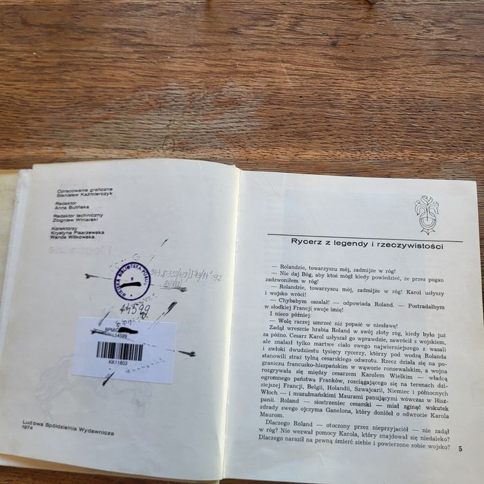 Książka Zawisza Czarny pobiblioteczna ⁷¹