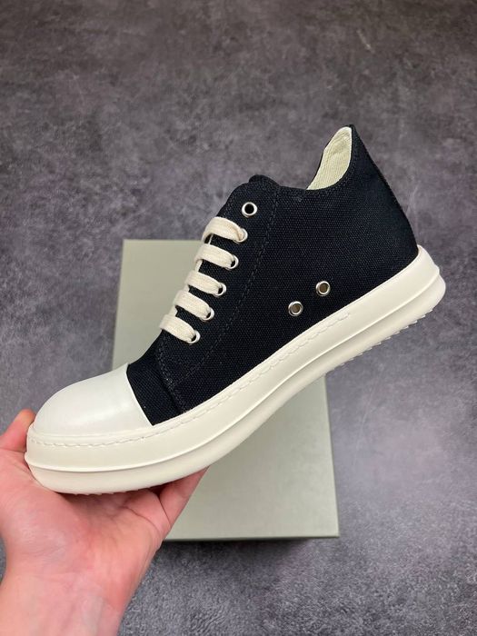 [БЕЗ ПРЕДОПЛАТ] Rick Owens Ramones Black White рікі рики рик овенс рік овенс рамоні рамоні рамоны