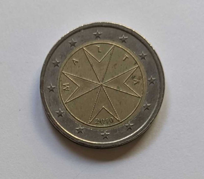 Moeda - 2 Euros / 2€ - Malta - 2010