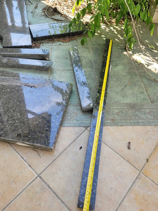 Granit kawałki kamień