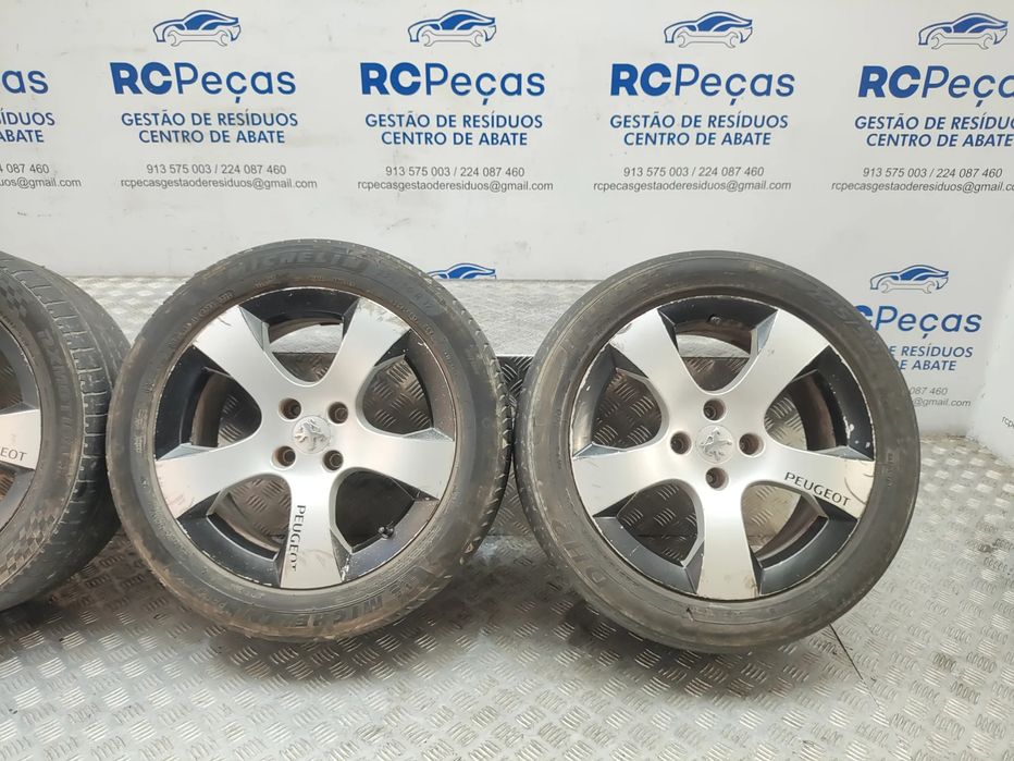 Conjunto de jantes 17 Savara originais Ronal Peugeot 3008 Mk1 7,5J