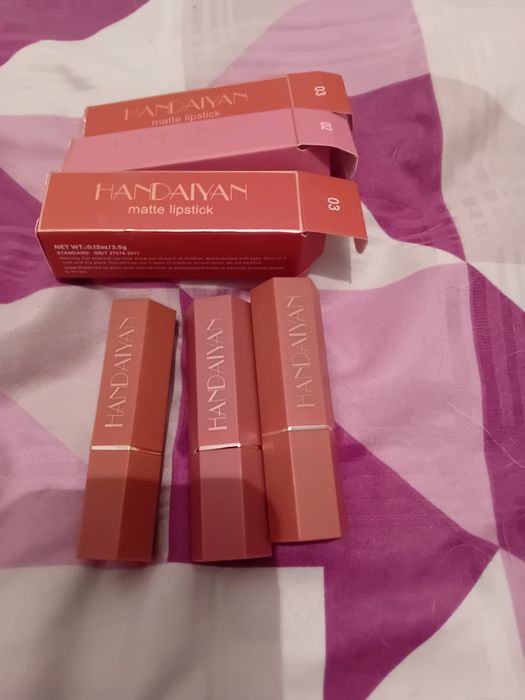 3 nowe pomadki matowe