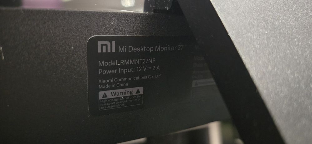 Vendo monitores Mi Desktop 27''