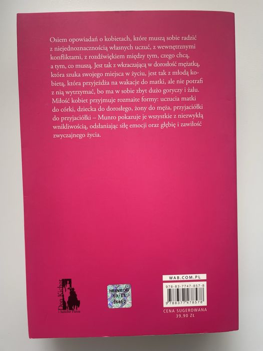 Alice Munro Miłość dobrej kobiety