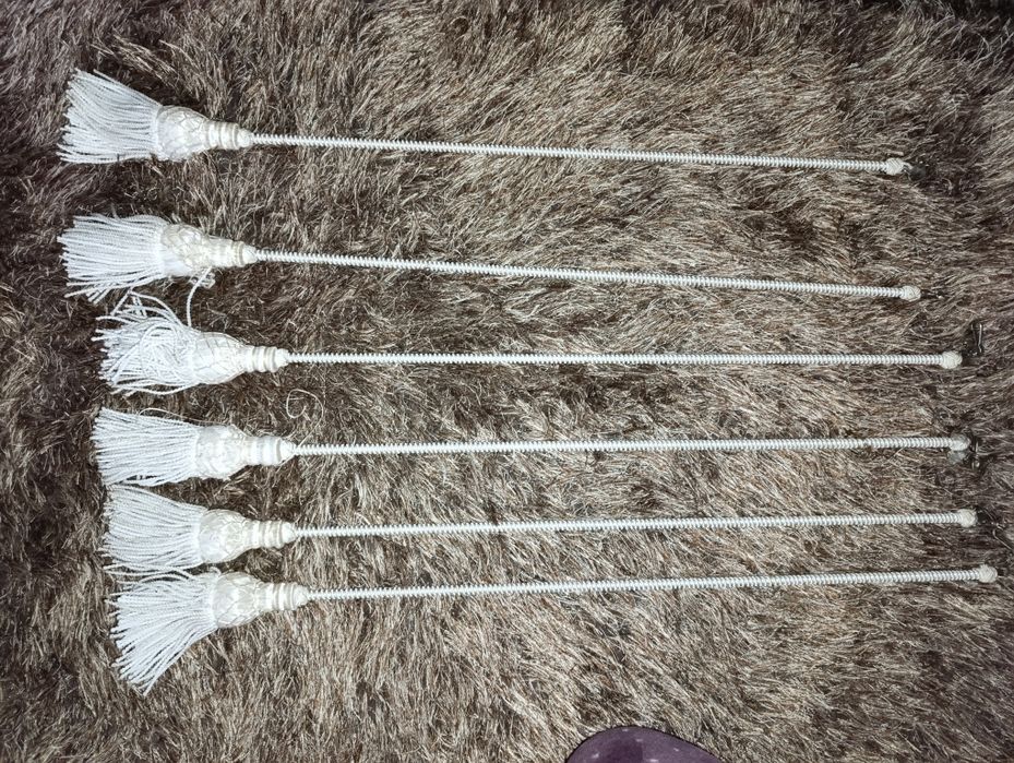 Conjunto de puxadores de cortinas