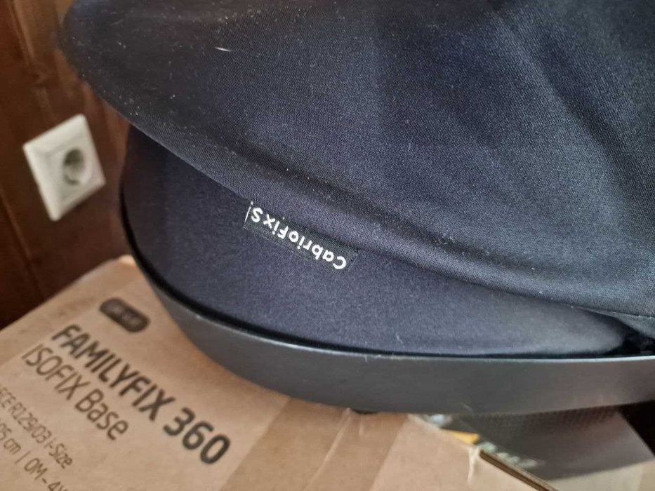 Ovo CabrioFix S i-size e Isofix 360 Maxi-Cosi