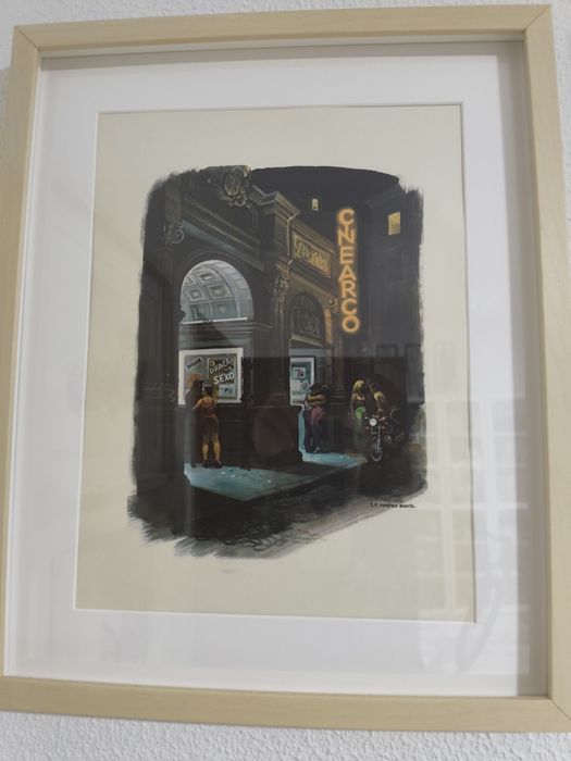 Quadros com moldura pinturas de Lisboa