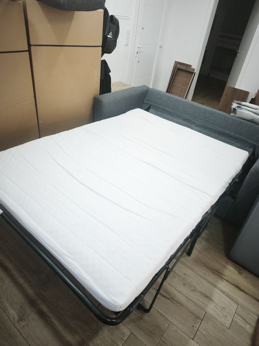 Sofá-cama VIMLE cinzento IKEA