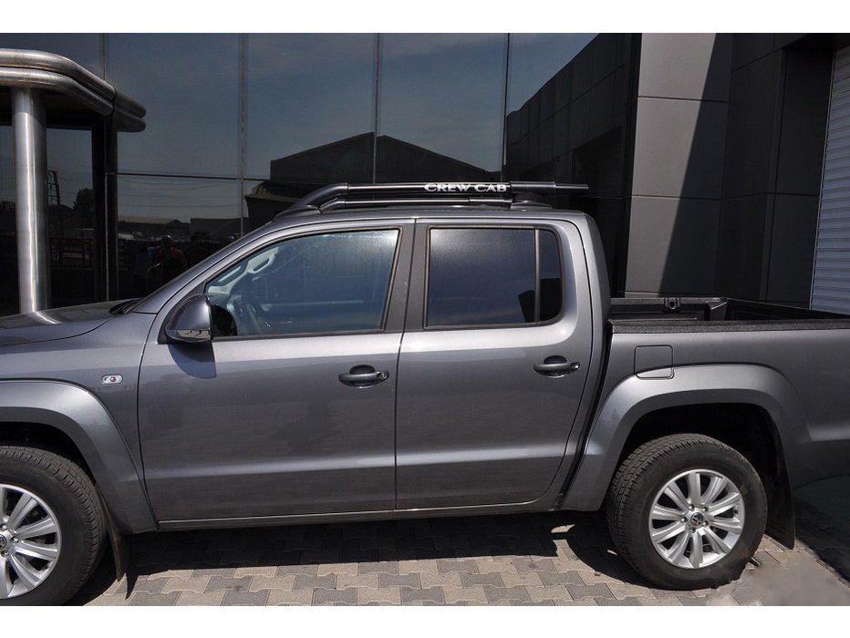 Mitsubishi L200 2006-2015 рр. Рейлінги чорні (з поперечками)