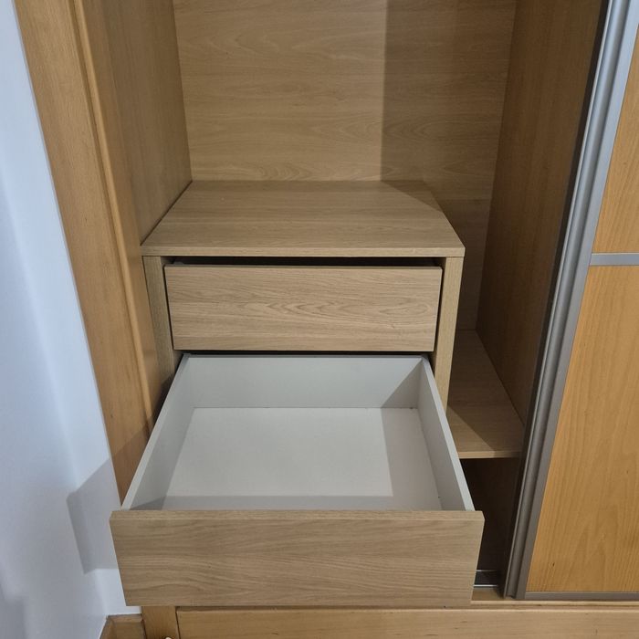 Módulo com duas gavetas